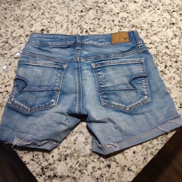 American Eagle Super Super Stretch Jean Shorts - Picture 3 of 7